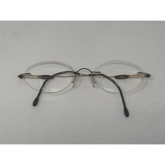 Silhouette M7374 6053 Rimless Eyeglass Frames Gold 19-35-135 Austria Authentic main image 9